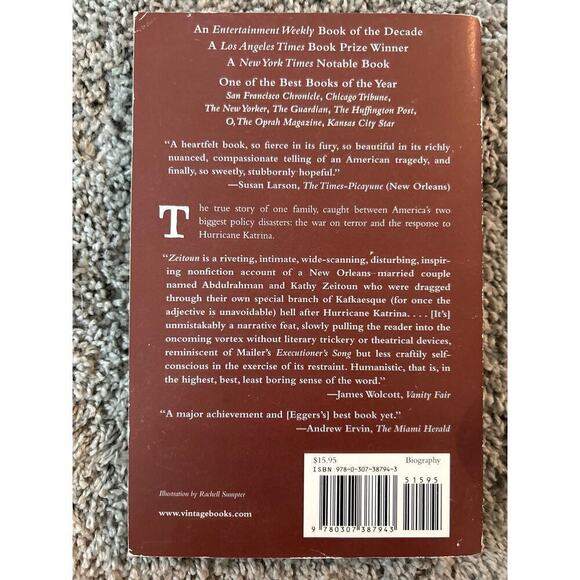 Book:  Zeitoun, American Book Award Winner, Hurricane Katrina, True Story - Picture 2 of 3